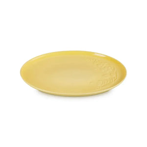 Bandeja de Servir Oval Cerâmica Jardin Camomille 36cm Le Creuset