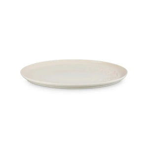 Bandeja de Servir Oval Cerâmica Jardin Meringue 36cm Le Creuset