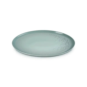 Bandeja de Servir Oval Cerâmica Jardin Sea Salt 36cm Le Creuset