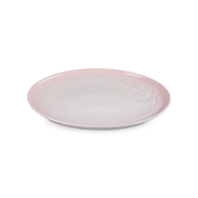 Bandeja de Servir Oval Cerâmica Jardin Shell Pink 36cm Le Creuset