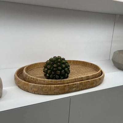 Bandeja em Fibra Natural 4x44x31cm Mart