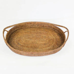 Bandeja em Rattan Bahali 32x23x9,5cm