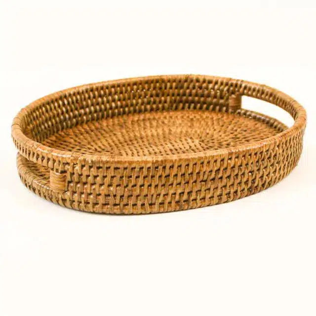 Bandeja em Rattan Pandawa 25,5cm