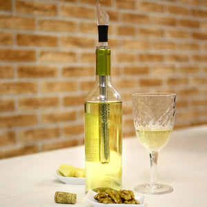 Bastão Aerador Dosador para Vinhos Inox Prana