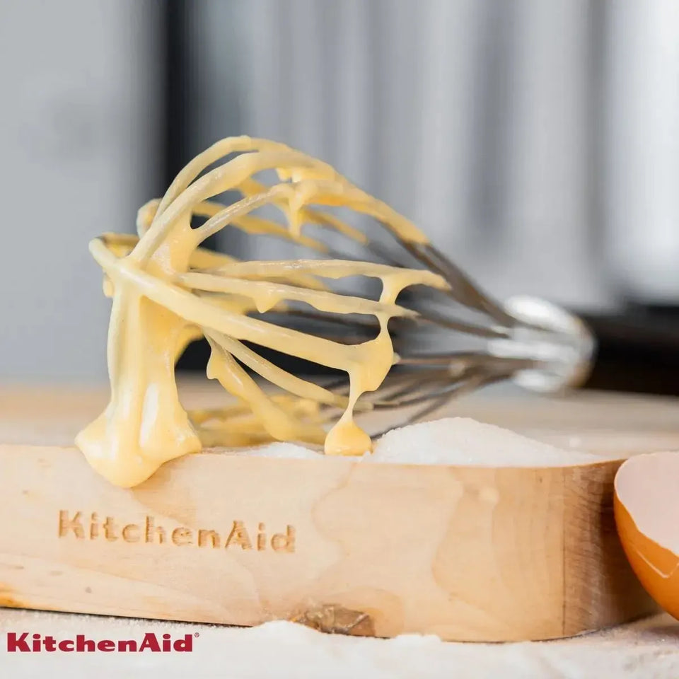 Batedor de Ovos Profissional Fouet Inox Preto KitchenAid