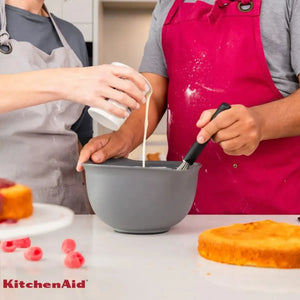 Batedor de Ovos Profissional Fouet Inox Preto KitchenAid