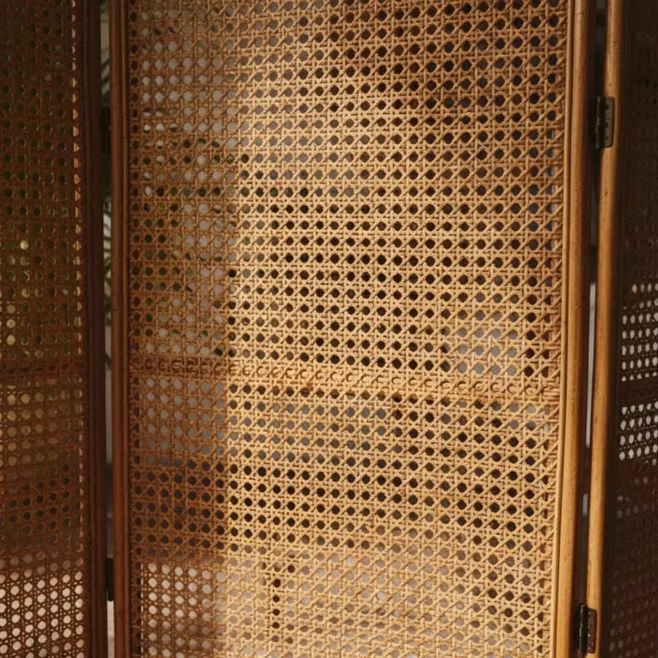 Biombo Mandola Rattan Bahali 45x5x160cm