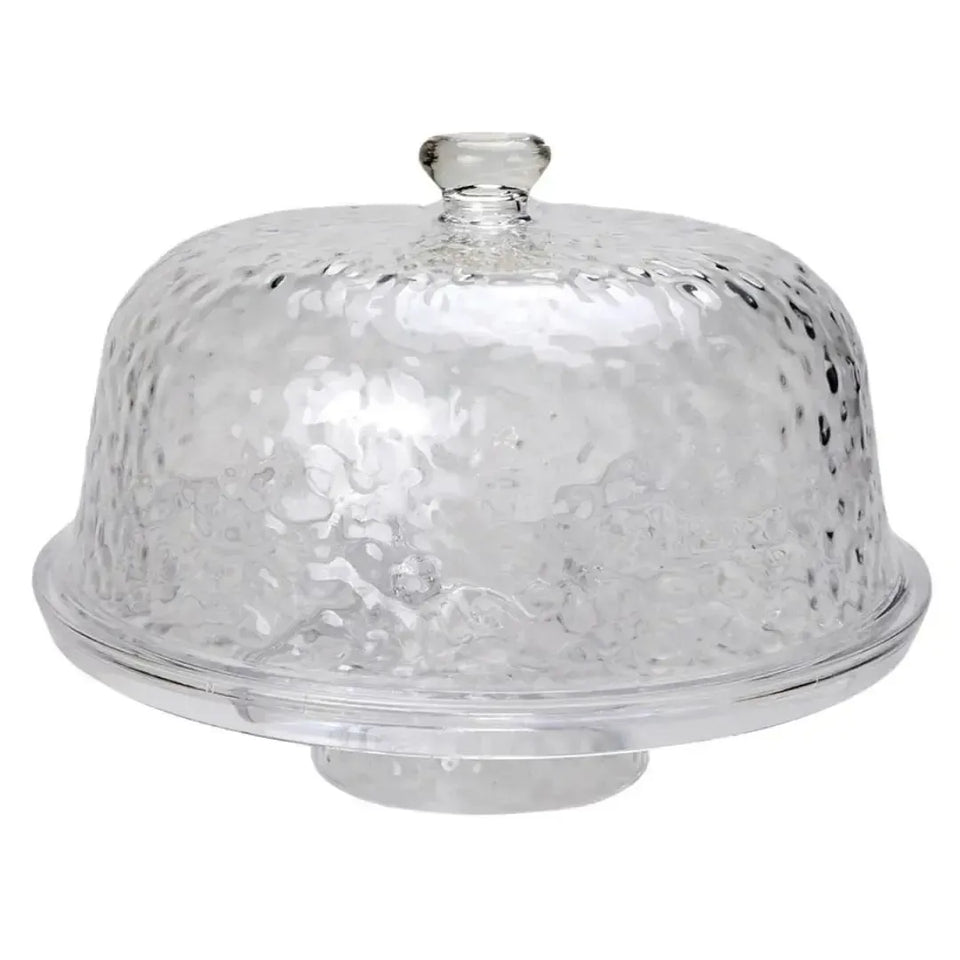 Boleira 4 em 1 Acrílico Detalhe Textura Transparente 23x31cm