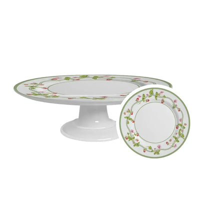 Boleira Grande Coup Picnic 34cm Cerâmica Alleanza