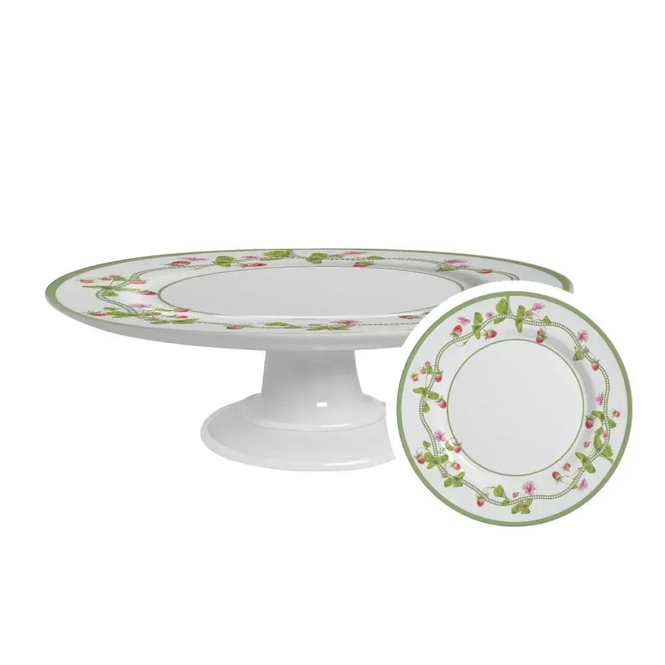 Boleira Grande Coup Picnic 34cm Cerâmica Alleanza