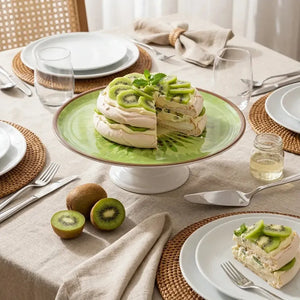 Boleira Média Coup Kiwi 29cm Cerâmica Alleanza