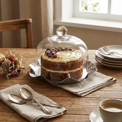 Boleira Média Fiori Inox Riva