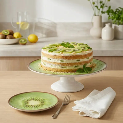 Boleira Pequena Coup Kiwi 21cm Cerâmica Alleanza