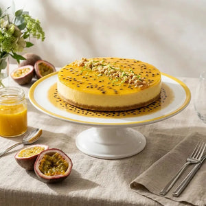 Boleira Pequena Coup Maracujá 21cm Cerâmica Alleanza