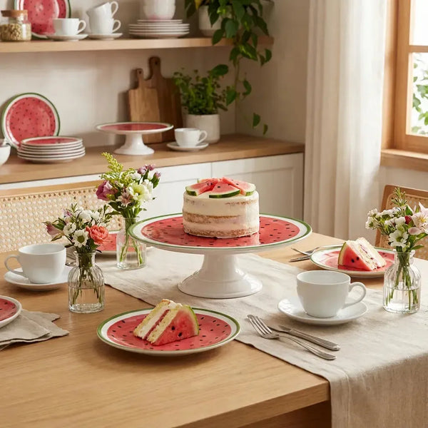 Boleira Pequena Coup Melancia 21cm Cerâmica Alleanza