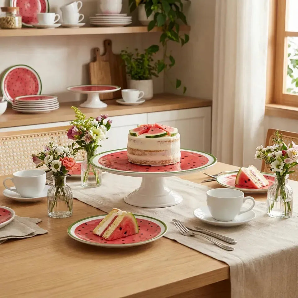 Boleira Pequena Coup Melancia 21cm Cerâmica Alleanza