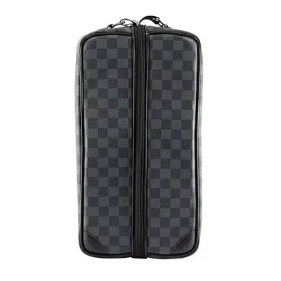 Bolsa Térmica Porta Vinho Lisa Cinza para 2 Vinhos