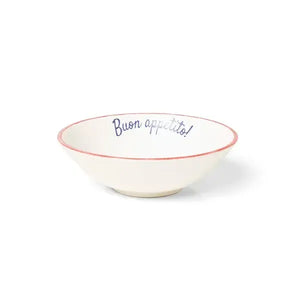 Bowl Aquarelle Boun Appetito Cerâmica Vermelho 15,5cm Copa&Cia