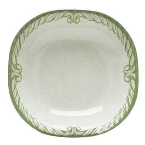 Bowl Melamina Desenho Corda Classica Verde 19x19x5cm