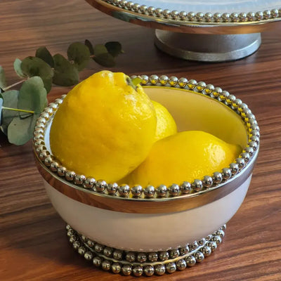 Bowl de Cerâmica Bolinhas Object Bahali 17cm