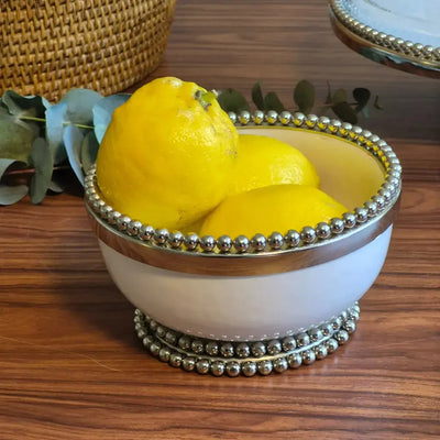 Bowl de Cerâmica Bolinhas Object Bahali 17cm