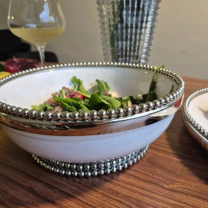 Bowl de Cerâmica Bolinhas Object Bahali 26cm