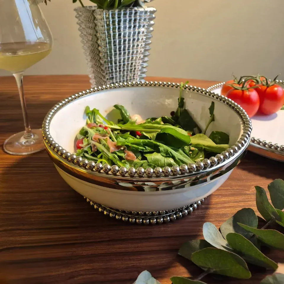 Bowl de Cerâmica Bolinhas Object Bahali 33cm