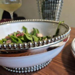 Bowl de Cerâmica Bolinhas Object Bahali 33cm