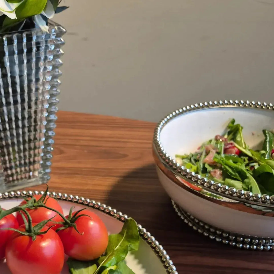 Bowl de Cerâmica Bolinhas Object Bahali 33cm