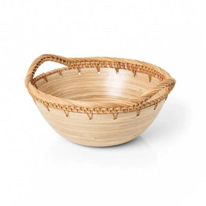 Bowl em Rattan com Alças Duo 31cm