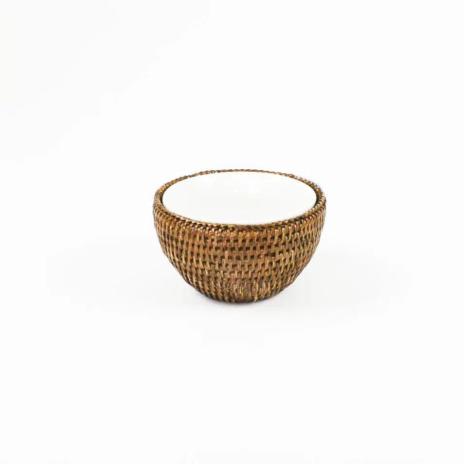 Bowl em Rattan com Suporte Bahali 15cm