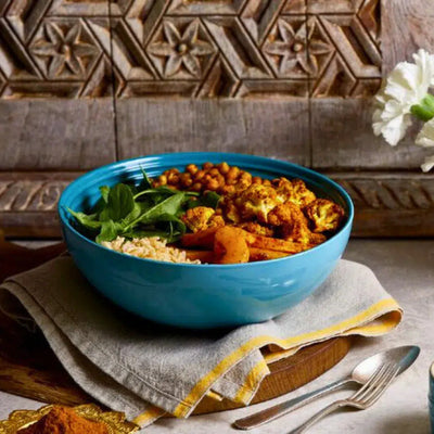 Bowl para Servir Cerâmica Azul Caribe 24cm 2,2L Le Creuset