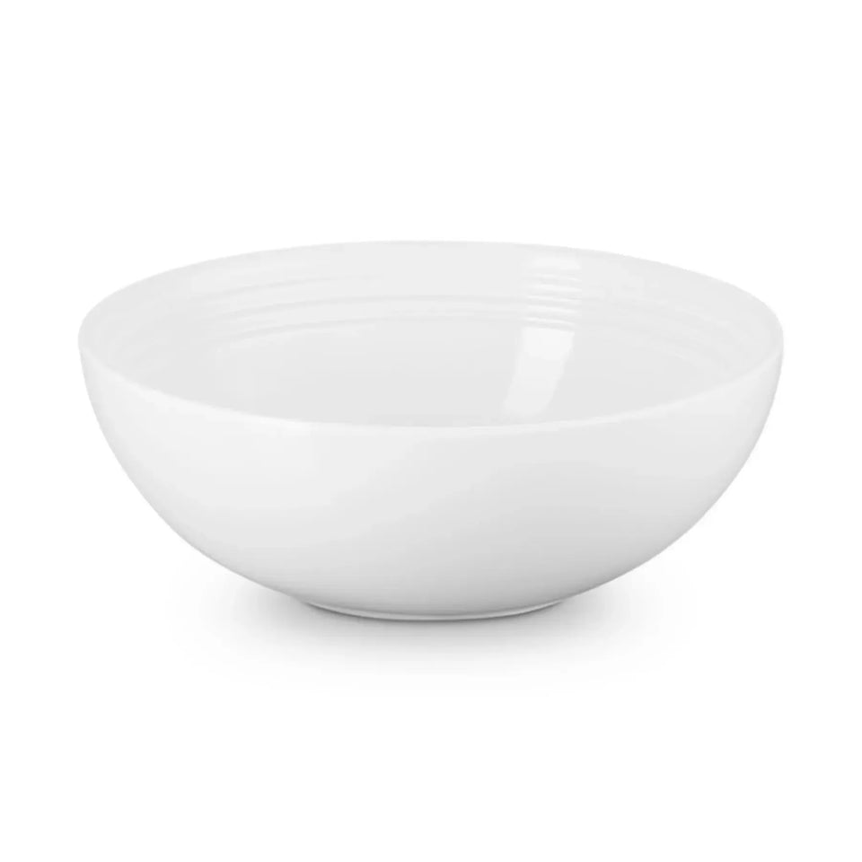 Bowl para Servir Cerâmica Branco 24cm 2,2L Le Creuset