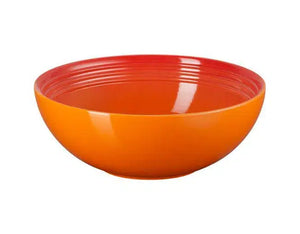 Bowl para Servir Cerâmica Laranja 24cm 2,2L Le Creuset