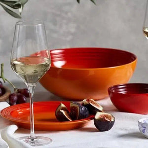 Bowl para Servir Cerâmica Laranja 24cm 2,2L Le Creuset