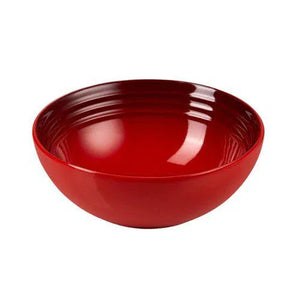 Bowl para Servir Cerâmica Vermelho 24cm 2,2L Le Creuset