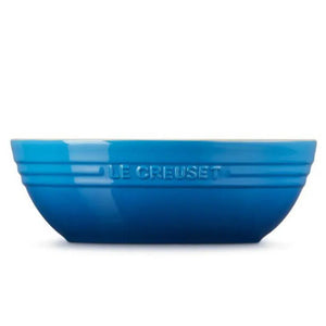 Bowl para Servir Oval Cerâmica Azul Marseille 29cm Le Creuset