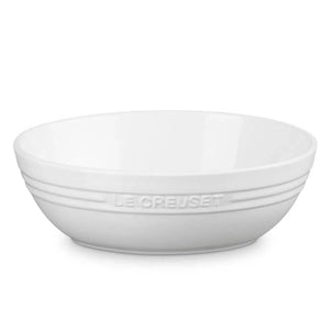 Bowl para Servir Oval Cerâmica Branco 29cm Le Creuset