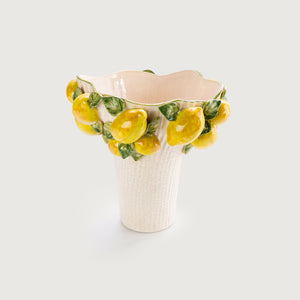 Vaso Cachepot Cerâmica Alto Limão Amalfi