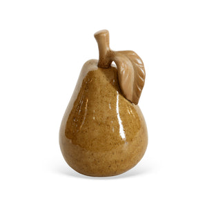Pera Decorativa Fruit Season Marrom