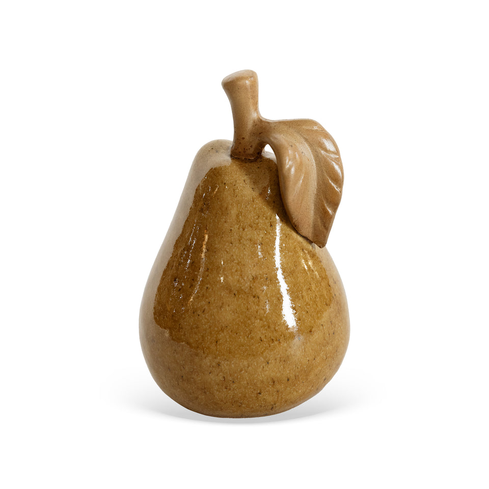 Pera Decorativa Fruit Season Marrom