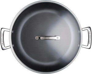 Caçarola Baixa Antiaderente 30cm TNS Pro Le Creuset