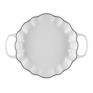 Caçarola Buffet Abóbora Halloween Signature Branco 2,5L 28cm Le Creuset