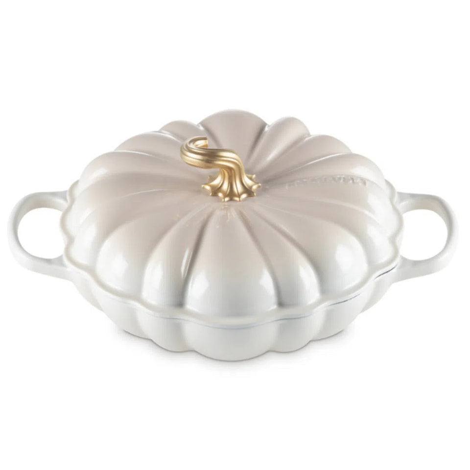 Caçarola Buffet Abóbora Halloween Signature Meringue 3,2L 30cm Le Creuset