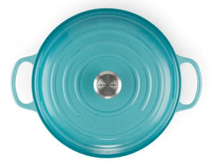 Caçarola Buffet Signature Azul Caribe 2,2L 26cm Le Creuset