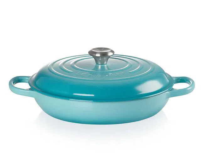 Caçarola Buffet Signature Azul Caribe 26cm 2,2L Le Creuset