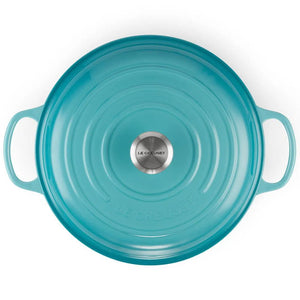 Caçarola Buffet Signature Azul Caribe 30cm 3,2L Le Creuset