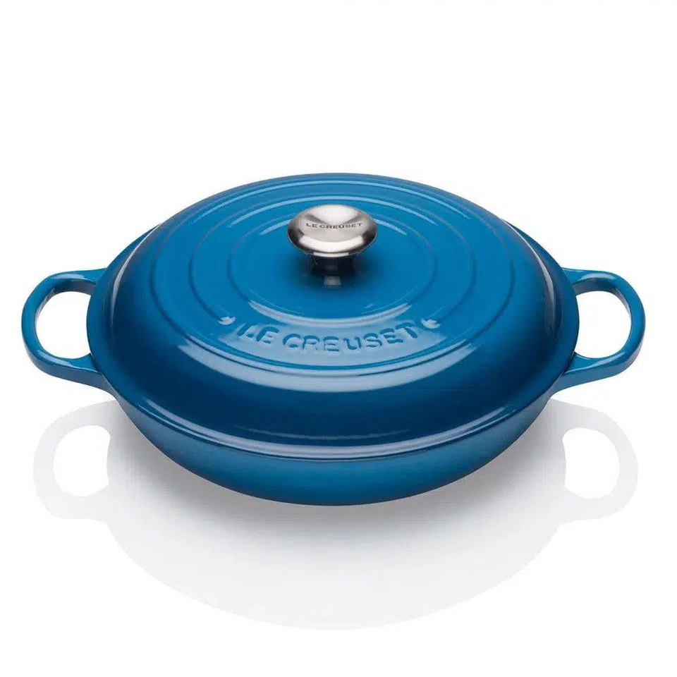 Caçarola Buffet Signature Azul Marseille 30cm 3,2L Le Creuset