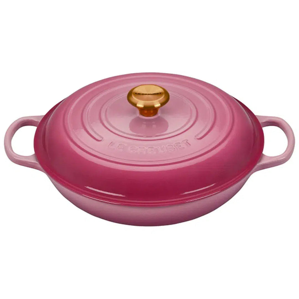 Caçarola Buffet Signature Berry com Pegador Cobre 3,2L 30cm Le Creuset
