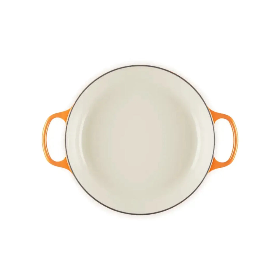 Caçarola Buffet Signature Flamme Dorée com Pegador Dourado 3,5L 30cm Le Creuset